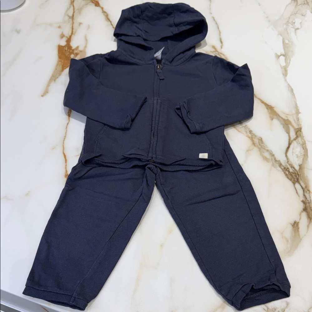 Carters Navy Blue Hooded Tracksuit for Kids